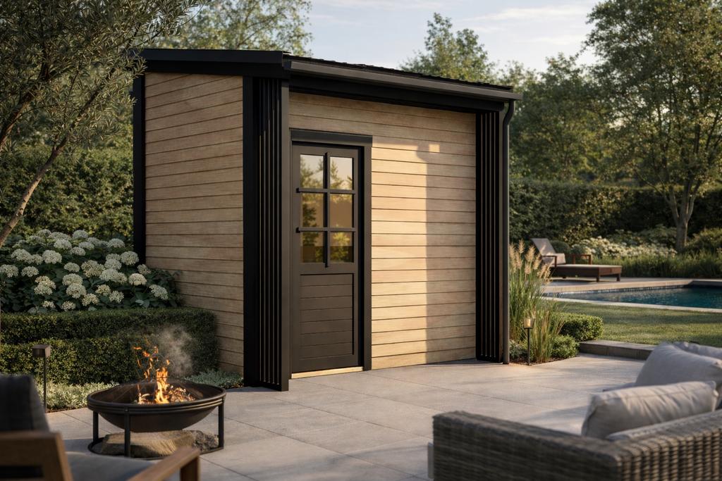 Maatwerk overkappingen, pergola’s en schuren, Ophalen of Verzenden, Zo goed als nieuw, Veranda