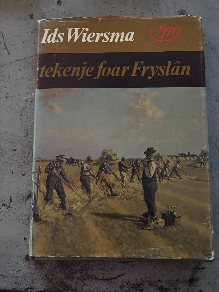 Tekenje foar Fryslan, Gelezen, 19e eeuw, Ophalen of Verzenden, Ids wiersma