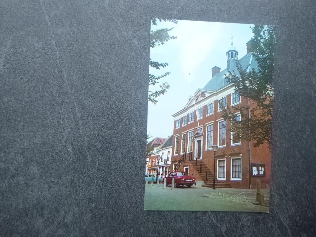 Wijk bij Duurstede, gemeentehuis/auto, Verzenden, 1980 tot heden, Gelopen, Utrecht