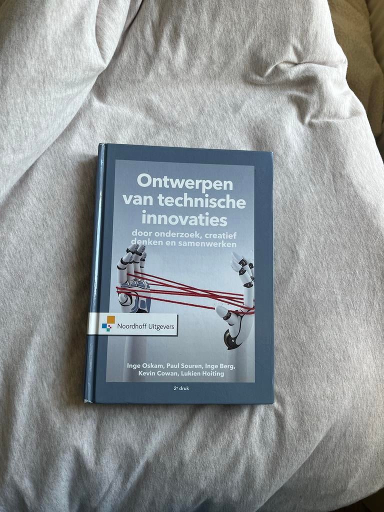 Ontwerpen van technische innovaties - Studieboek, Ophalen of Verzenden, Beta, Zo goed als nieuw, HBO