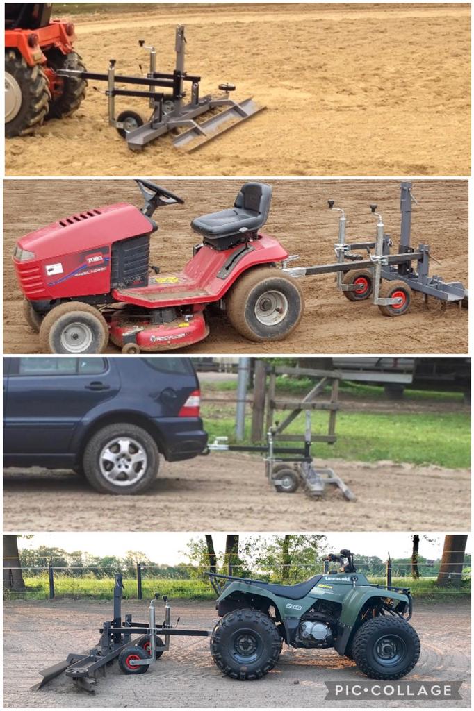 NIEUWE manegevlakker / baksleep AUTO,ZITMAAIER, QUAD ETC, Ophalen of Verzenden, Grondbewerking