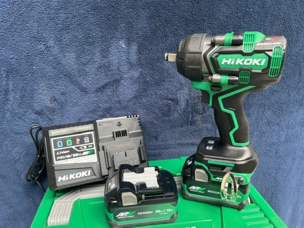 Hikoki accu slagmoer aanzetter WR36DE 770 Nm 36 Volt, Doe-het-zelf en Verbouw, Gereedschap | Boormachines, Nieuw, Overige typen