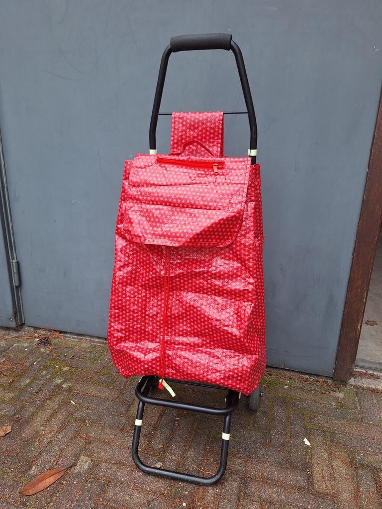 Winkelkarretje met lichtgevende stickers, Ophalen, Gebruikt, Kunststof, Met handgreep