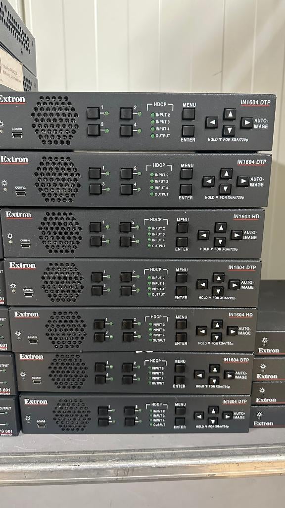 Extron IN1604 DTP, 7 stuks, Audio, Tv en Foto, Professionele Audio-, Tv- en Video-apparatuur, Gebruikt, Audio, Ophalen of Verzenden