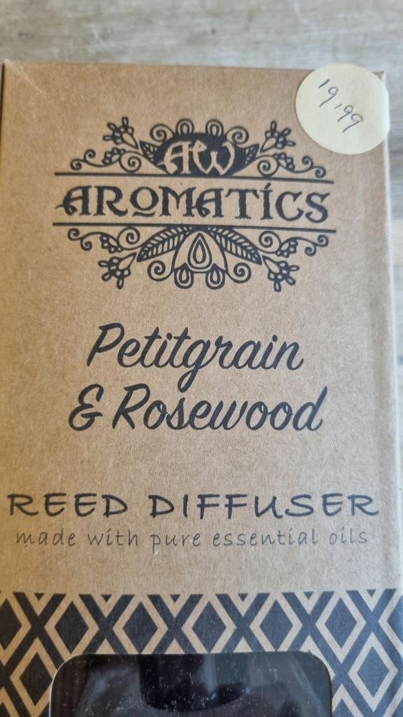 Geur diffuser met stokjes - Aromatics, Ophalen of Verzenden, Nieuw, Kaars, Minder dan 25 cm