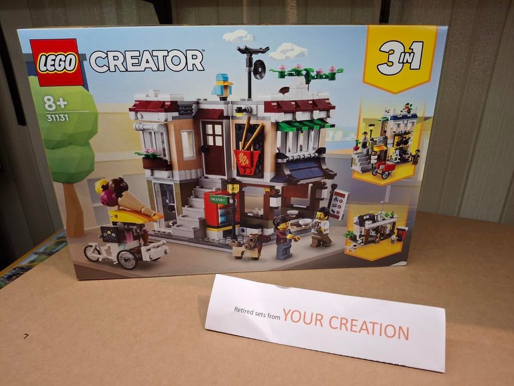 NIEUW Lego Creator 31131 Noedelwinkel, Ophalen of Verzenden, Nieuw, Lego