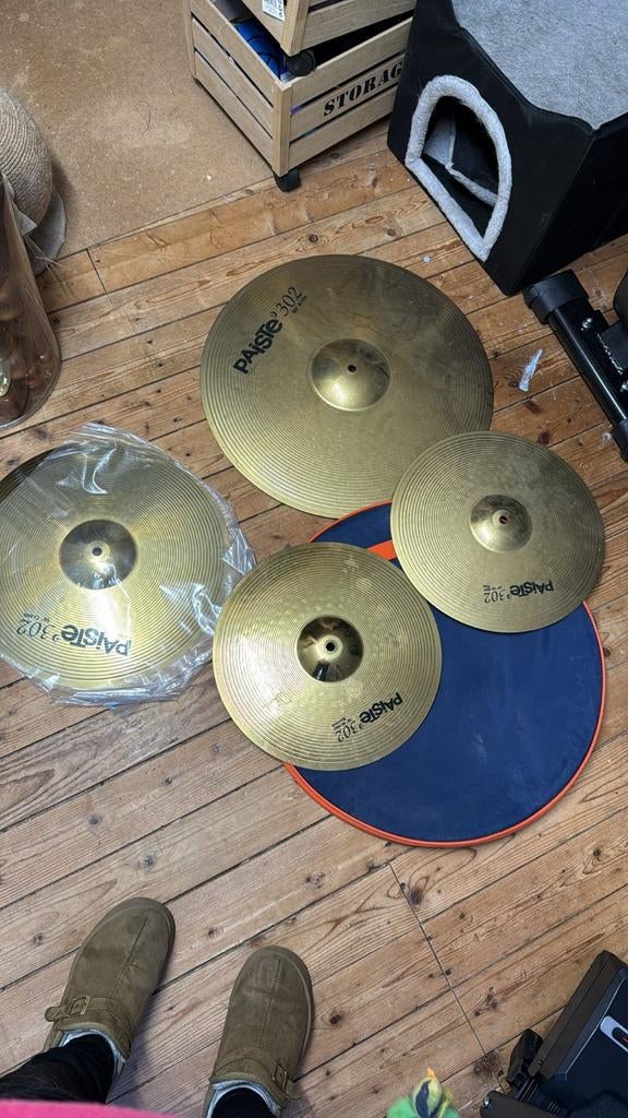 paiste 302 bekkenset, Ophalen
