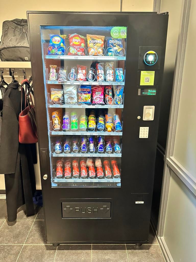 Kosteloos fris- en/of snackautomaat voor uw bedrijf, Verzamelen, Automaten | Overige, Ophalen, Zo goed als nieuw