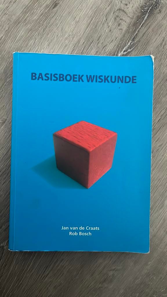 Jan van de Craats - Basisboek Wiskunde, Boeken, Ophalen of Verzenden, Zo goed als nieuw, Jan van de Craats, Nederlands