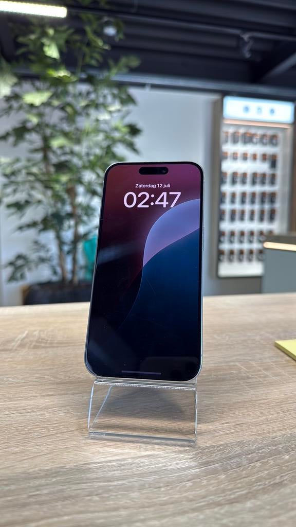 Apple iPhone 15 Pro 128GB Naturel 100% accu 2 jaar garantie, Telecommunicatie, Mobiele telefoons | Apple iPhone, 128 GB, Refurbished
