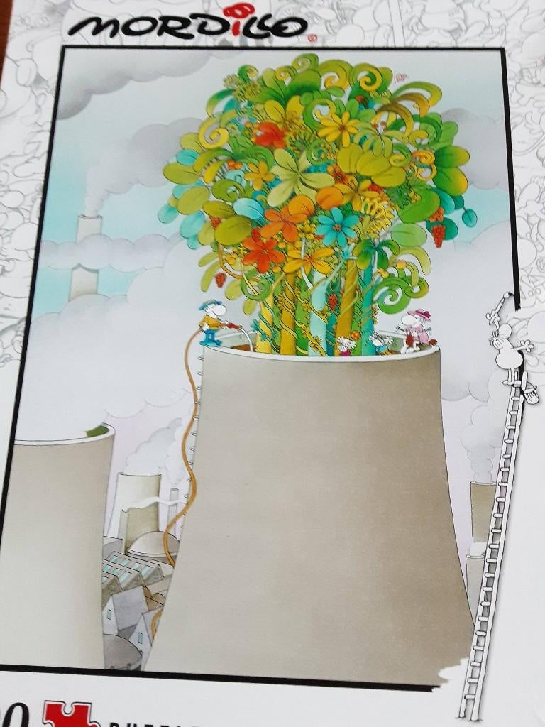 Mordillo puzzel €7.00, Hobby en Vrije tijd, Denksport en Puzzels, Ophalen of Verzenden, 500 t/m 1500 stukjes, Nieuw