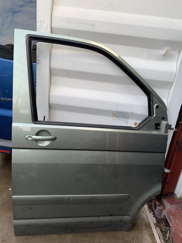 Volkswagen T5 portierdeur mint groen, Ophalen, Gebruikt, Voor, Volkswagen