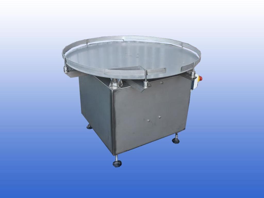 buffertafels / draaitafels voor productie lijn D=120 cm, Ophalen of Verzenden, Nieuw