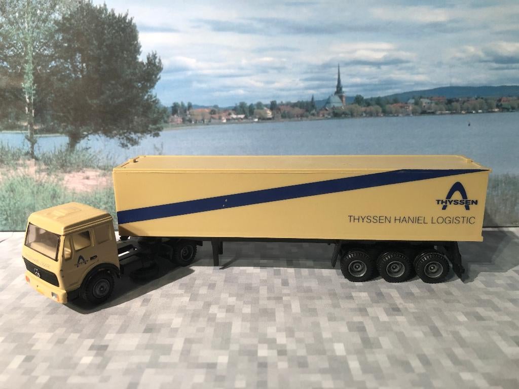 Thyssen Logistic Mercedes Efsi, Ophalen of Verzenden, Zo goed als nieuw, Bus of Vrachtwagen, Efsi