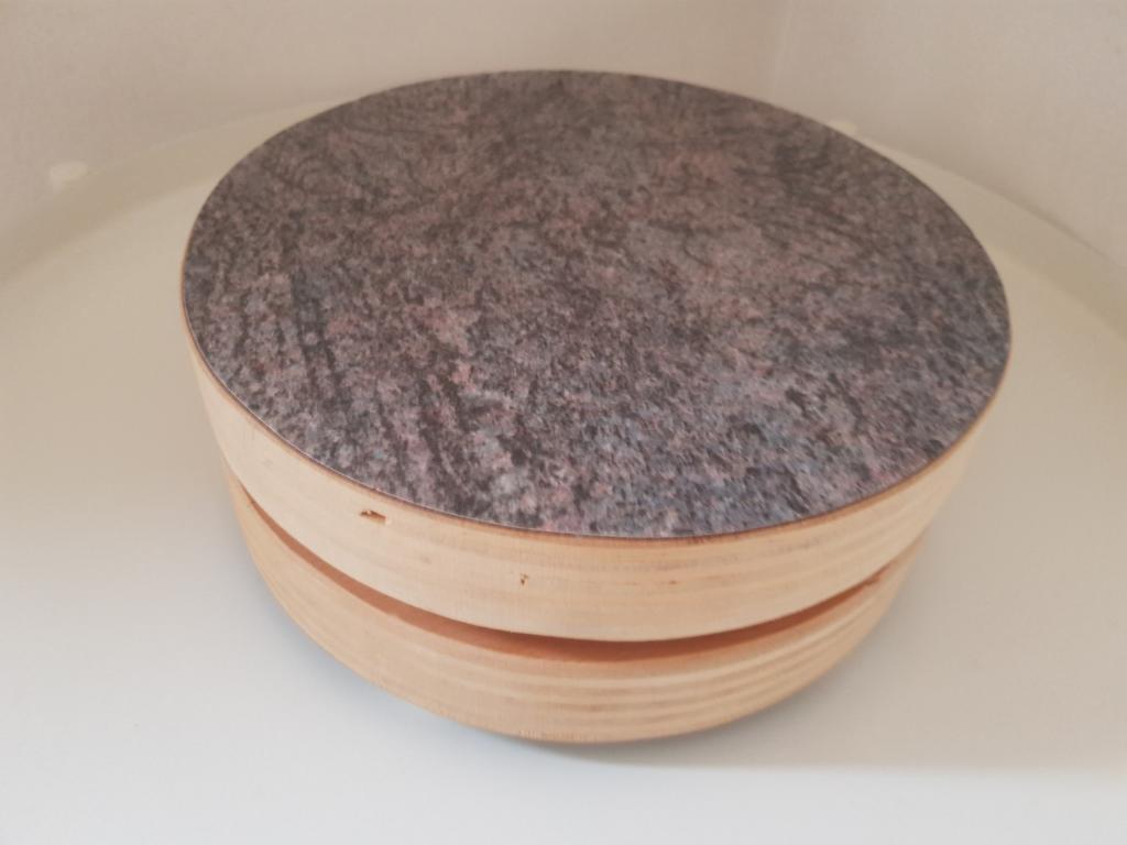 Boetseerschijf kleien boetseren schijf diameter 20 cm, Hobby en Vrije tijd, Ophalen