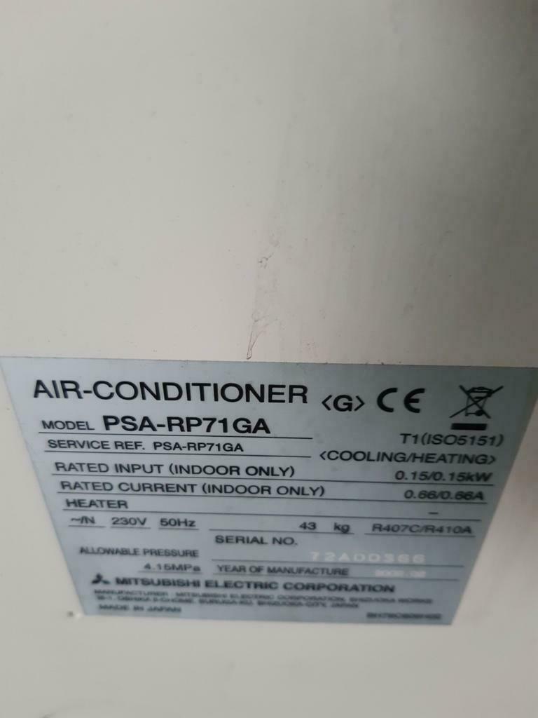 Mitsubishi electric   10 kw - 14 kw.  E.a, Ophalen of Verzenden, Gebruikt