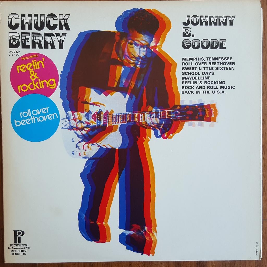 LP's Chuck Berry, Cd's en Dvd's, Ophalen of Verzenden, Zo goed als nieuw, 12 inch, Poprock