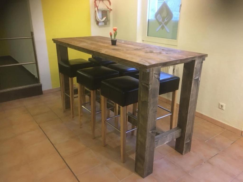 Bartafel, Overige materialen, 100 tot 150 cm, Nieuw, Vijf personen of meer