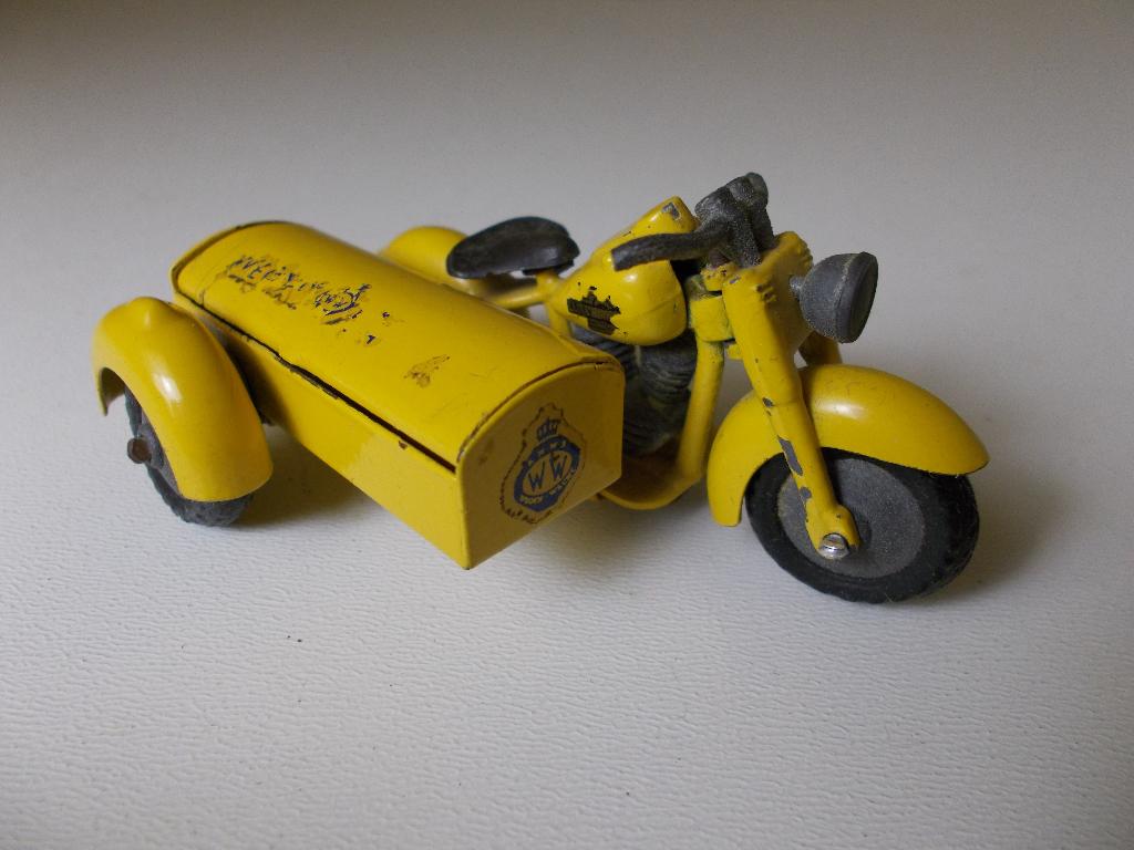 1955 Tekno Denmark HARLEY DAVIDSON +SIDE CAR (DUTCH EXPORT!)