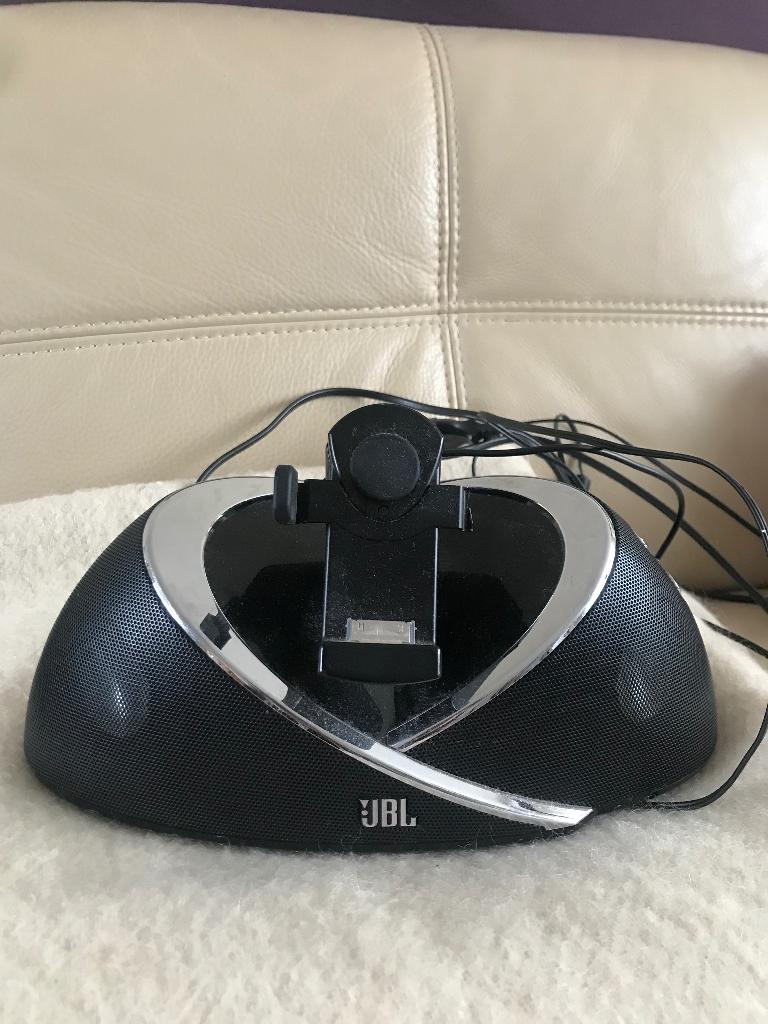 JBL iPod/iPhone docking station – goed werkend – €35, Ophalen, Gebruikt, JBL, 120 watt of meer