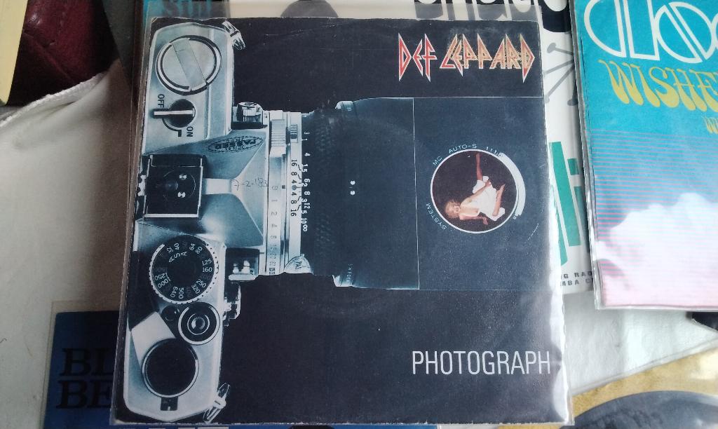 Def Leppard Photograph VERKOCHT Nog hele boel te koop, Cd's en Dvd's, Vinyl Singles, Ophalen, Gebruikt, 7 inch, Single