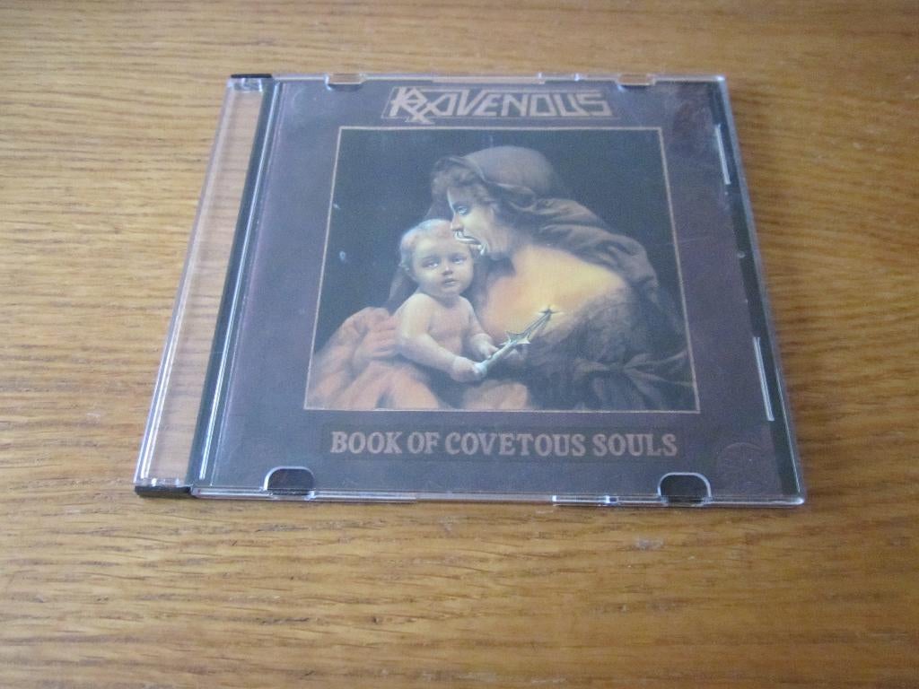 Ravenous - Book of Covetous Souls 1991 AAArrg 24/036-2 CD, Cd's en Dvd's, Cd's | Hardrock en Metal, Ophalen, Gebruikt