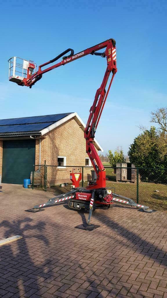 super compacte hoogwerker 14 meter huren!