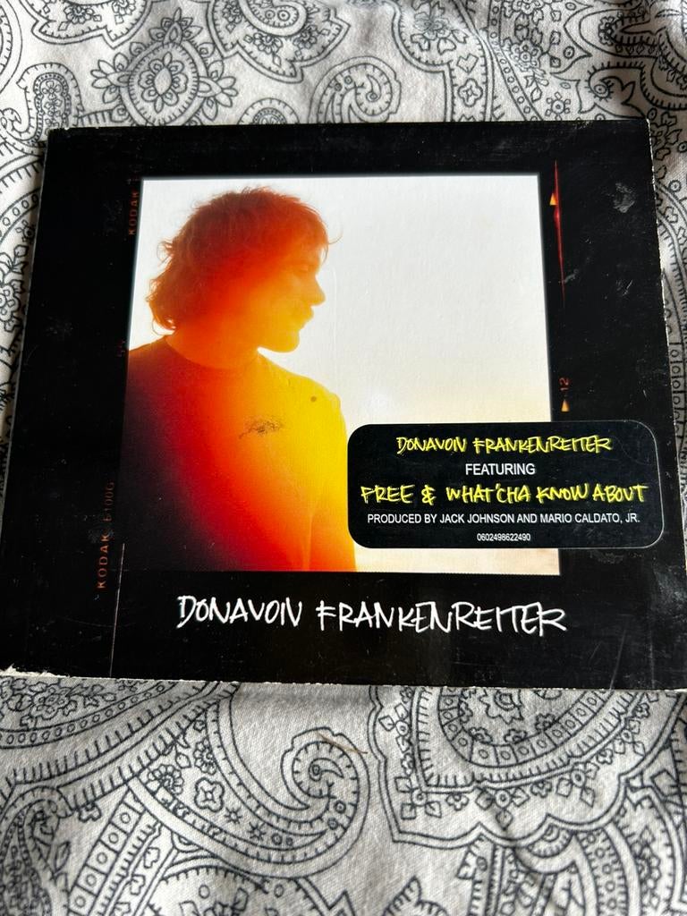 Donavon Frankenreiter - Donavon Frankenreiter, Cd's en Dvd's, Cd's | Pop, Zo goed als nieuw, Ophalen of Verzenden