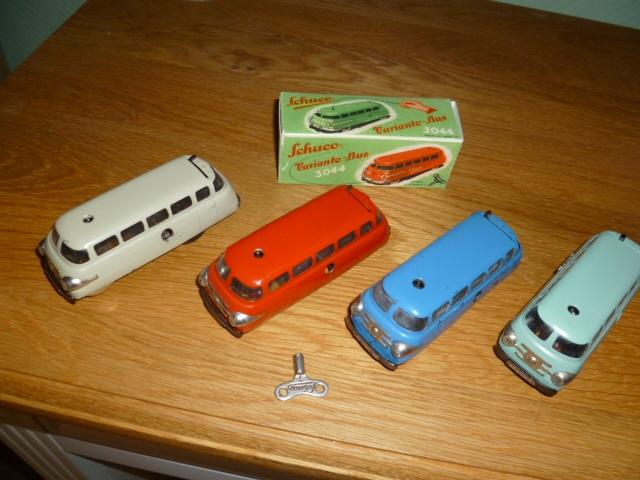 Schuco varianto 3044 bus 4 stuks, Ophalen of Verzenden