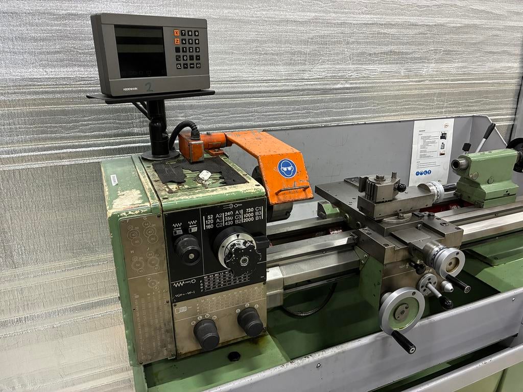 Harrison M-250 draaibank met Heidenhain digitaal, Ophalen, Gebruikt, Metaaldraaibank, 500 tot 1000 mm