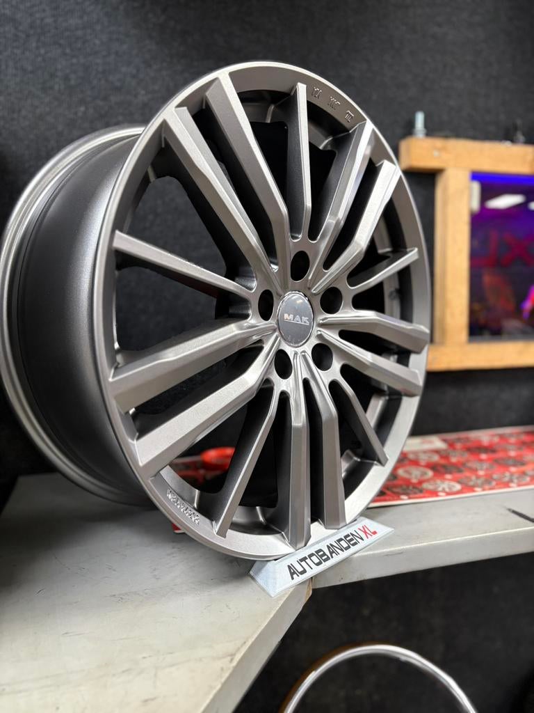 18 inch Mak Vier velgen 5x112 AUDI VW SEAT SKODA, 18 inch, Velg(en), Verzenden, Nieuw