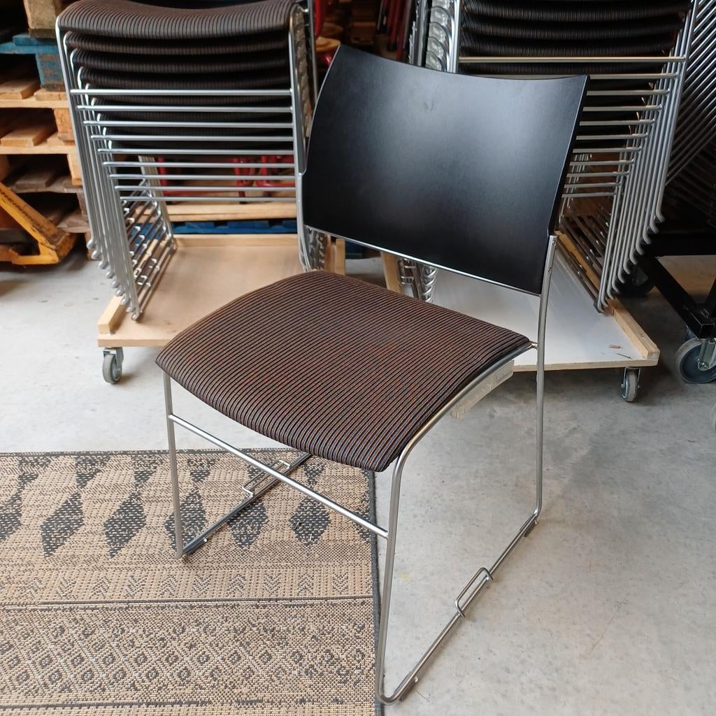 20 x casala design stoelen kantine kantoor partij stoelen, Ophalen, Gebruikt, Bruin, Vijf, Zes of meer stoelen