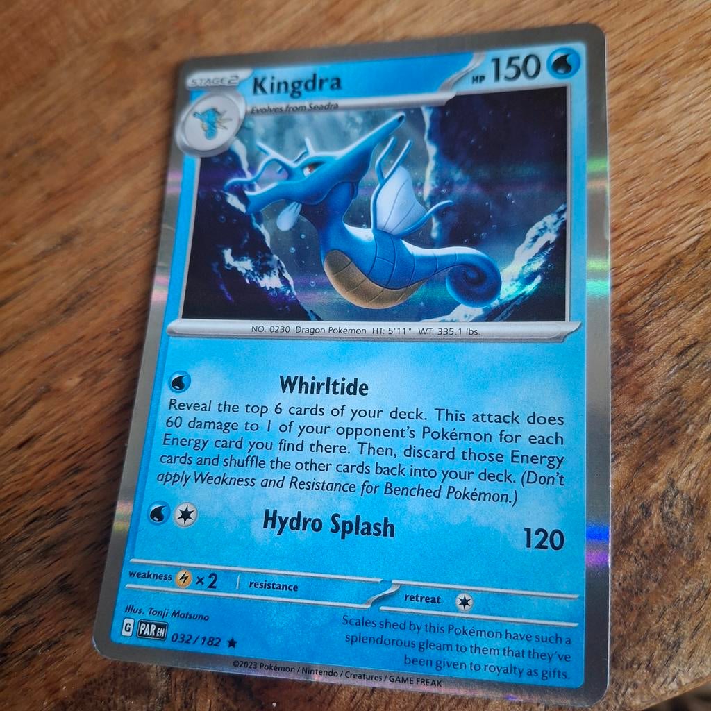 Pokemon kingdra, Ophalen of Verzenden, Zo goed als nieuw