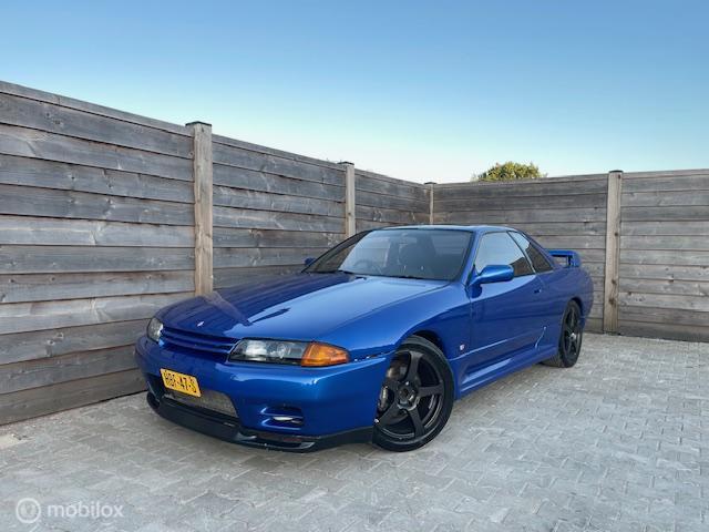 Nissan Skyline R32 GTST 1992, Auto's, Nissan, Gebruikt, Zwart, Overige carrosserieën, Blauw