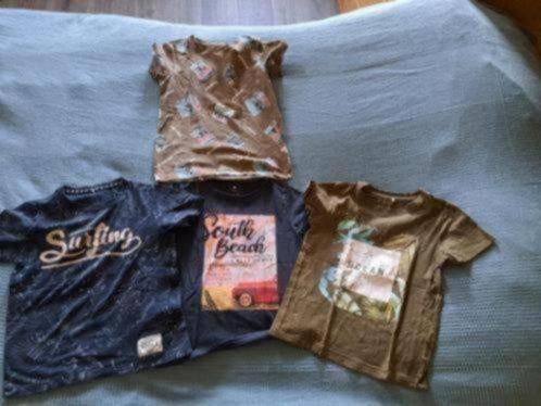 4 Shirtjes merk name it maat 122/128, Kinderen en Baby's, Kinderkleding | Maat 122, Ophalen of Verzenden, Zo goed als nieuw, Shirt of Longsleeve