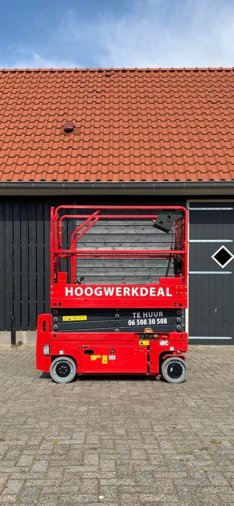 Diverse hoogwerkers te huur, spin schaar knikarm
