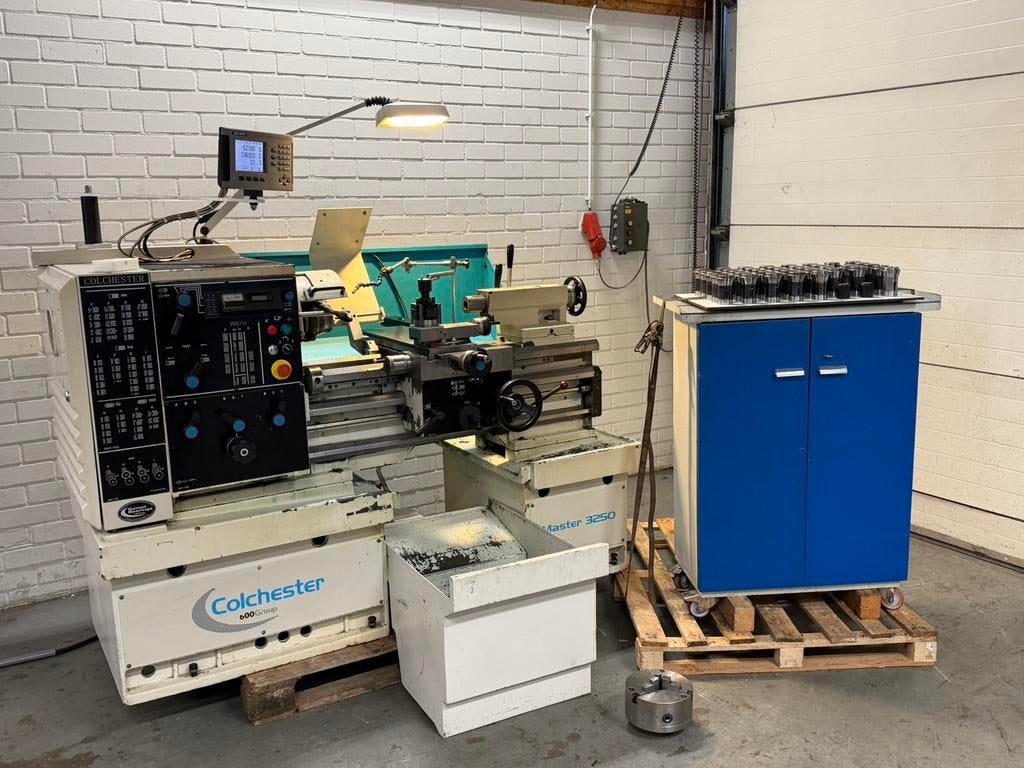 Colchester Master 3250 Conventionele draaibank, Ophalen, Info@dimatech.nl, Dimatech, Metaaldraaibank