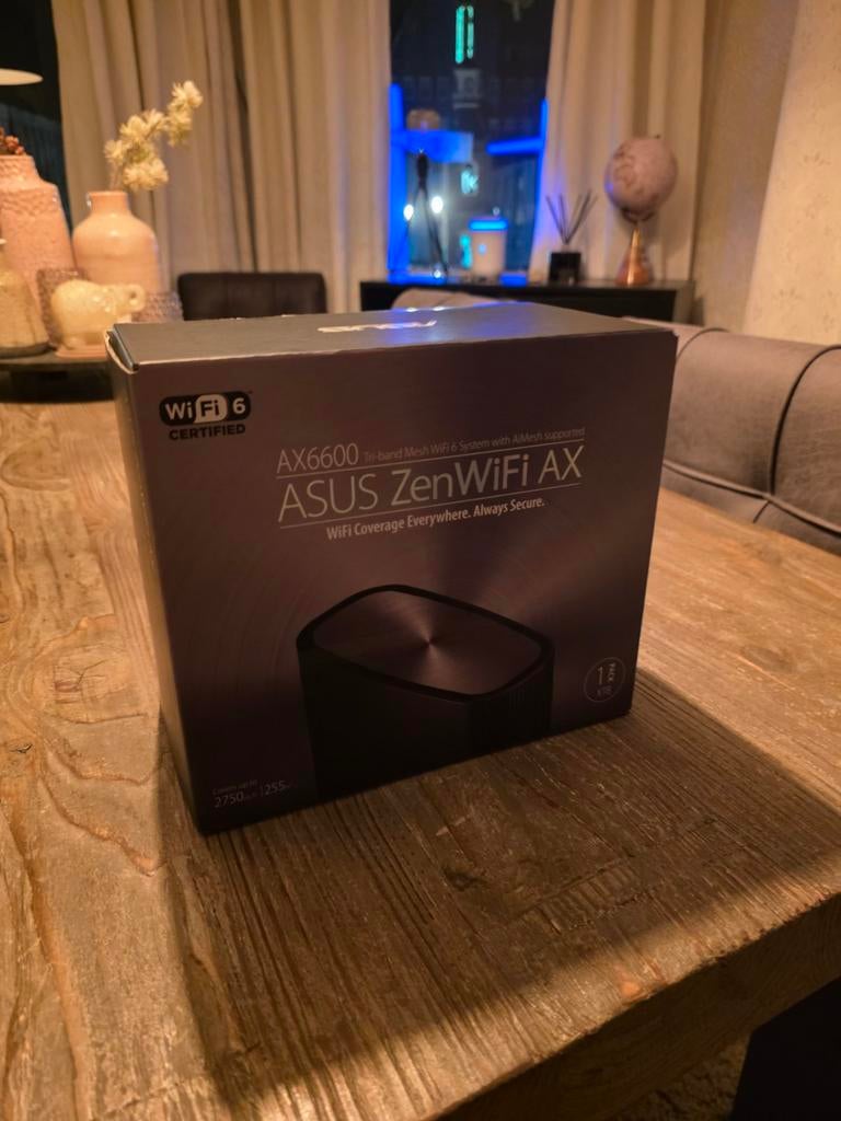 Asus Zenwifi AX6600 Router - Zo goed als nieuw!, Ophalen of Verzenden, Zo goed als nieuw, Router, Asus