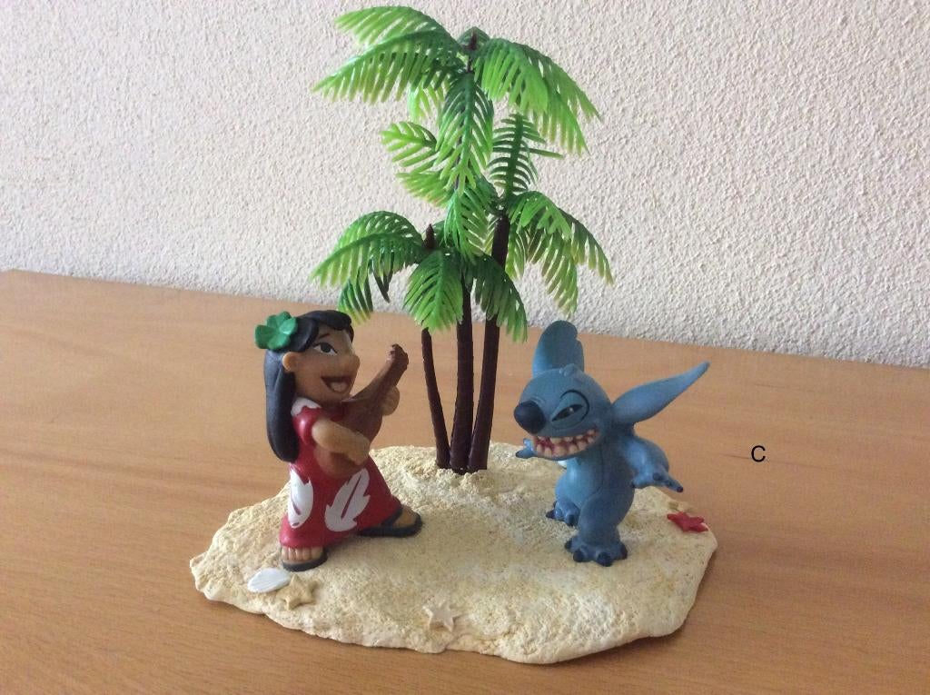 Disney : Lilo en Stitch - beeld, Verzamelen, Disney, Ophalen of Verzenden, Overige figuren, Zo goed als nieuw, Beeldje of Figuurtje