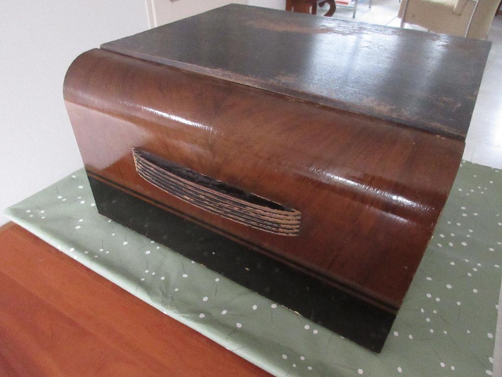 Antieke Philips Platenspeler HX 381A, Ophalen, Gebruikt, Platenspeler, Philips