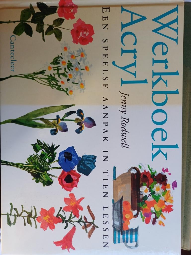 J. Rodwell - Werkboek acryl, Ophalen of Verzenden, Zo goed als nieuw, J. Rodwell
