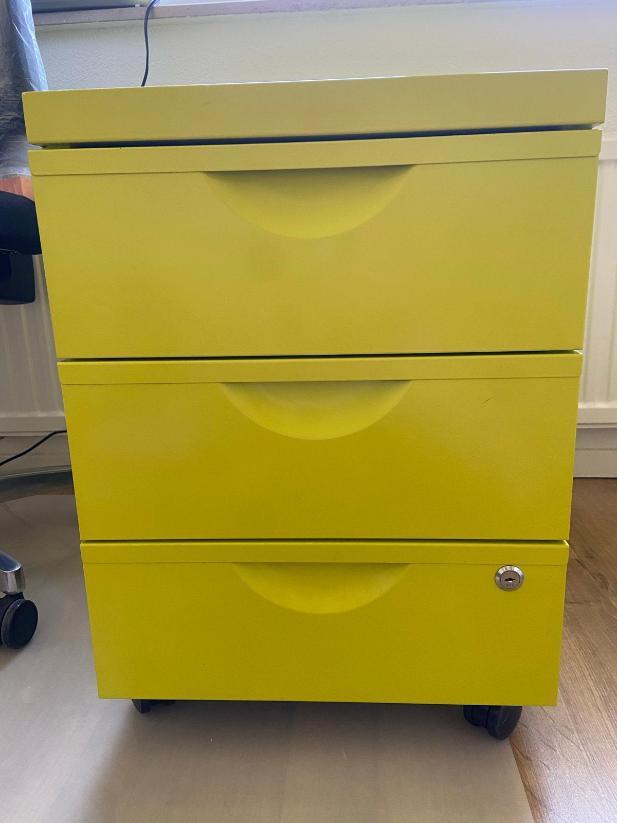 Ladeblok op wielen IKEA, Huis en Inrichting, Kasten | Ladekasten, Ophalen, Minder dan 50 cm, Gebruikt, 3 of 4 laden