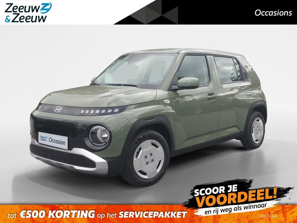 Hyundai INSTER E-Motion 49 kWh | Groot accupakket |, Auto's, Hyundai, 12 maanden, Stof, Origineel Nederlands, Automatische klimaatregeling