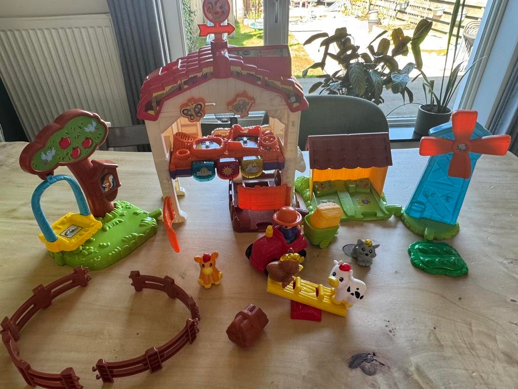 Zoefzoef dieren boerderij vtech, Ophalen of Verzenden, Zo goed als nieuw