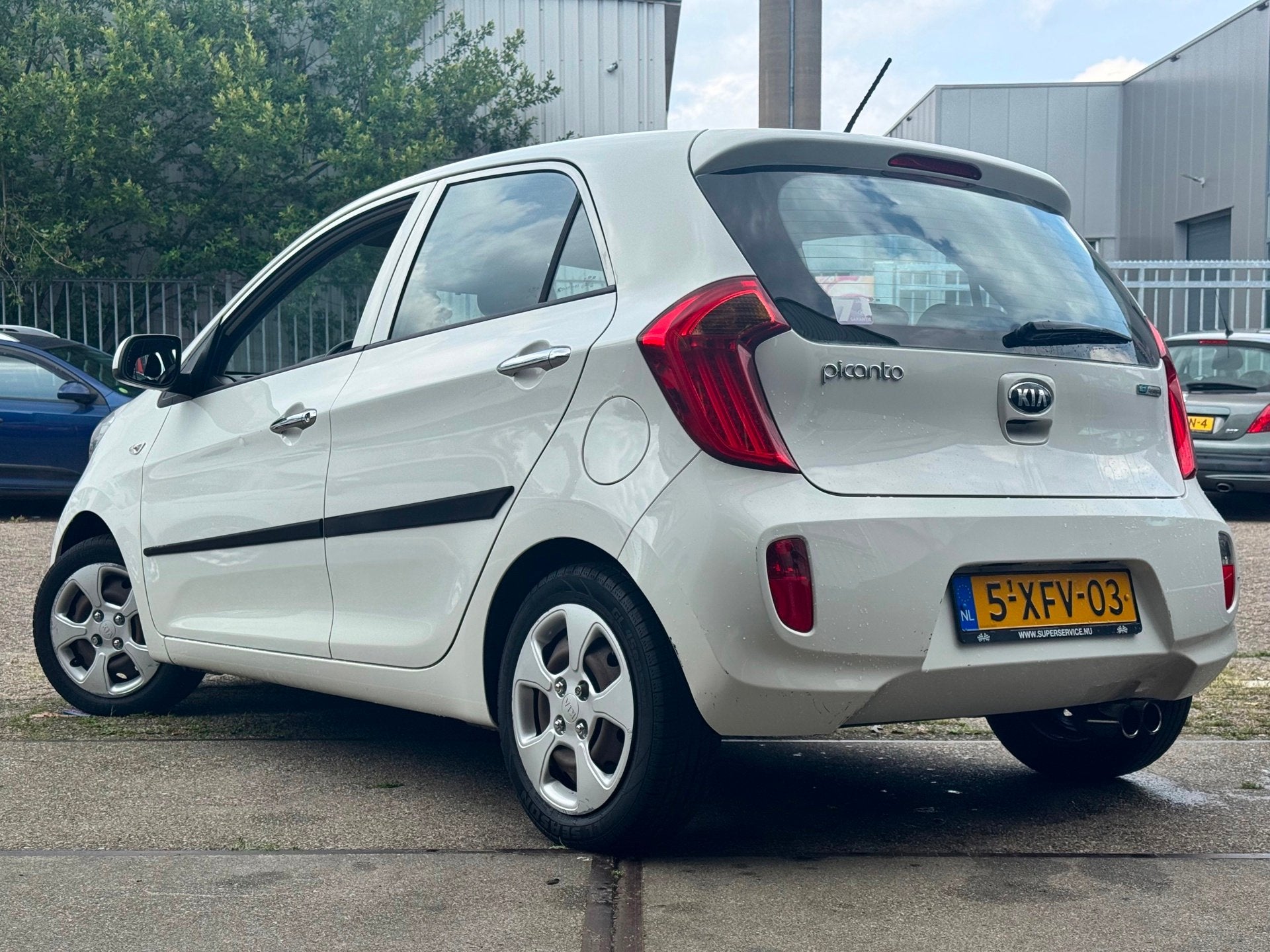 Kia Picanto 1.0 | 1STE EIG. | AIRCO | ELEK. RAMEN | 2014 | 5, Voorwielaandrijving, Euro 5, Stof, Gebruikt
