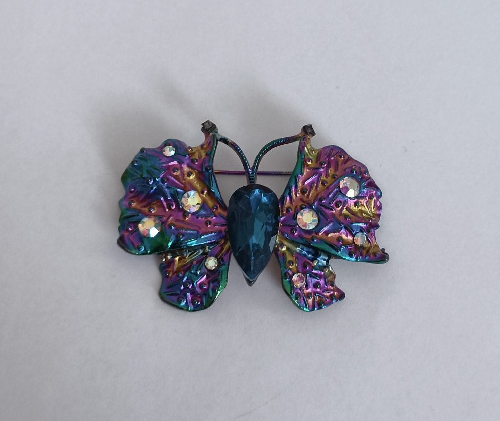 Vlinder broche, Overige materialen, 4 tot 7 cm, Overige kleuren, Nieuw