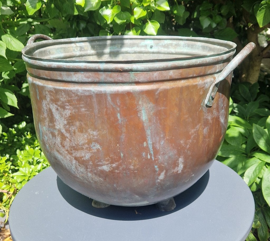 rood koperen ketels 1 x groot, 2x klein, Ophalen of Verzenden, Koper