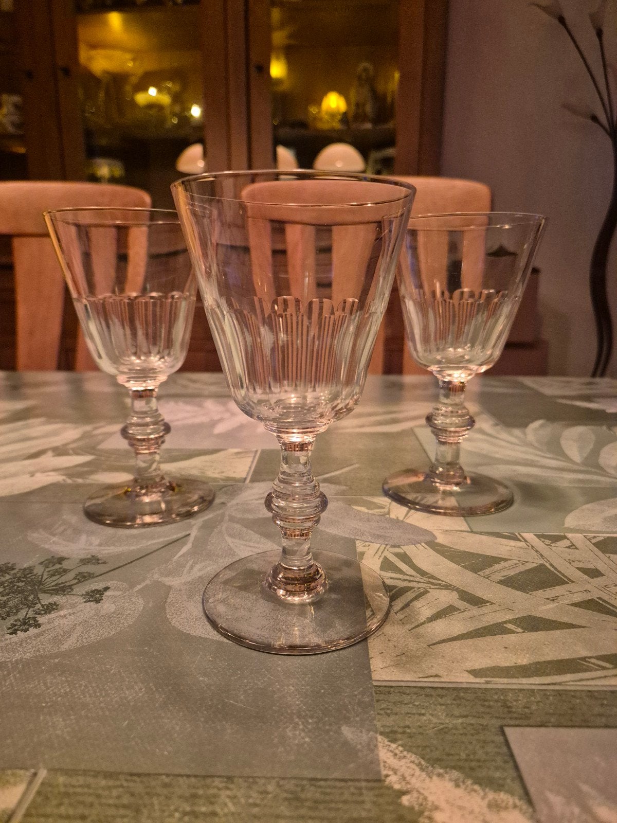 Set van 5 vintage glazen, Ophalen