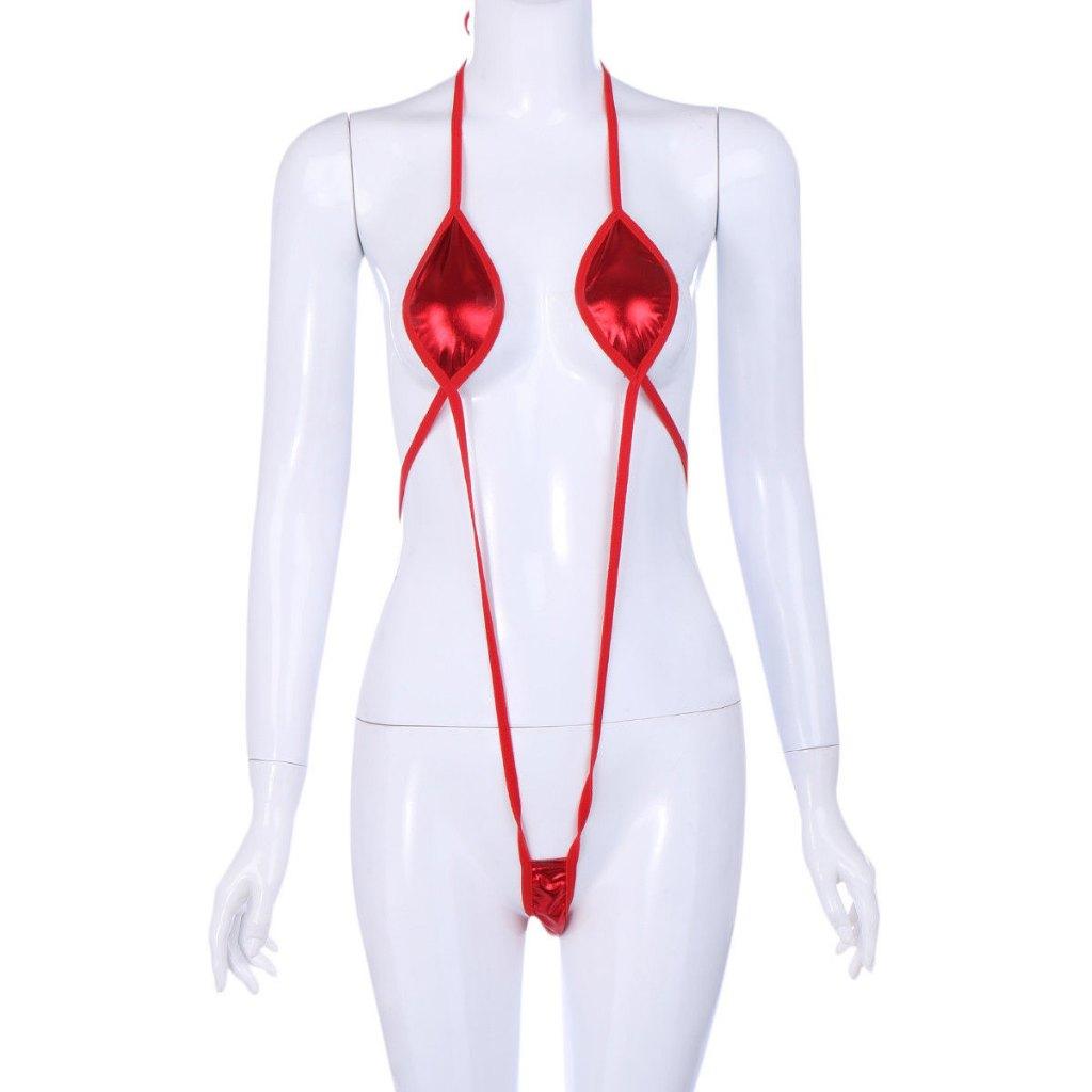 Rode microkini micro bikini sexy g-string string dames, Kleding | Dames, Verzenden, Nieuw, Rood, Bikini