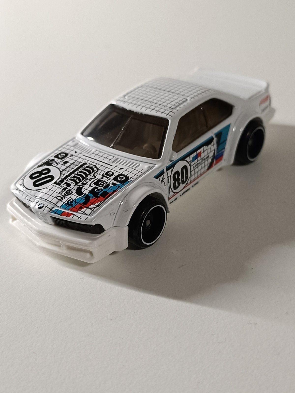 Hot Wheels BMW 635 csi - Raceauto Miniatuur, Ophalen of Verzenden, Zo goed als nieuw, Auto